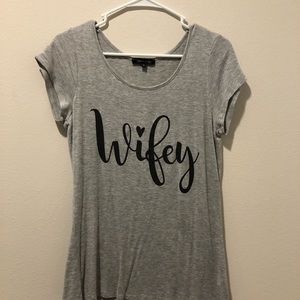 Wifey t-shirt